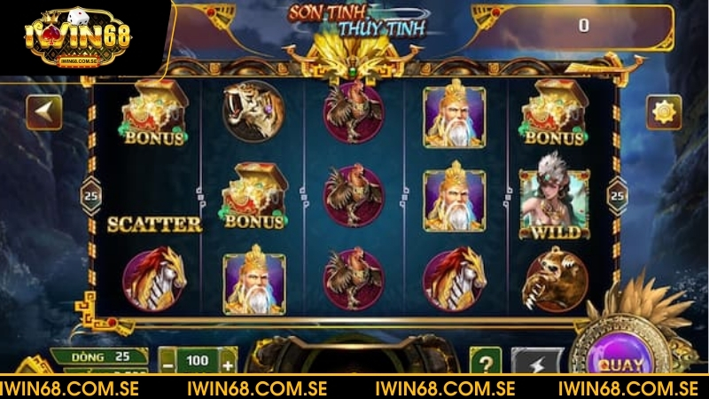 Sơn Tinh Thủy Tinh là tựa game Slot game độc đáo và hấp dẫn